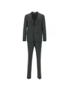 Corneliani Single-breasted Peak-lapel Suit In Green