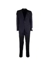 Corneliani Single-breasted Suit In Blue