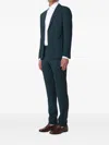 Corneliani Single-breasted Suit In Blue