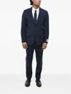 Corneliani Single-breasted Suit In Blue