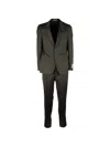 Corneliani Single-breasted Suit In Green