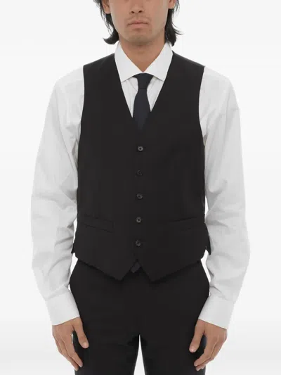 Corneliani Single-breasted Waistcoat In Multi