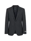 Corneliani Sinle-breasted Blazer In Blue
