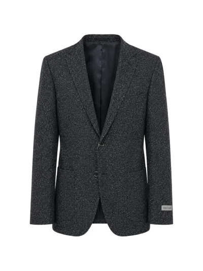 Corneliani Sinle-breasted Blazer In Blue