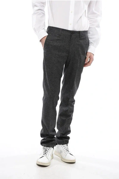 Corneliani Slim Fit Wool Chino