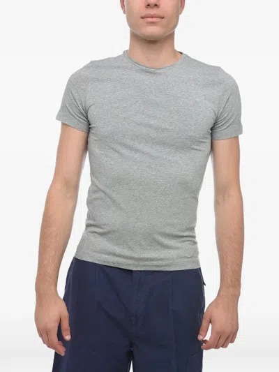 Corneliani Slim-fit Short-sleeve T-shirt In Green