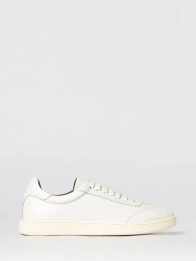 CORNELIANI CORNELIANI LEATHER SNEAKERS,I23246001