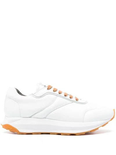 Corneliani Sneakers In White