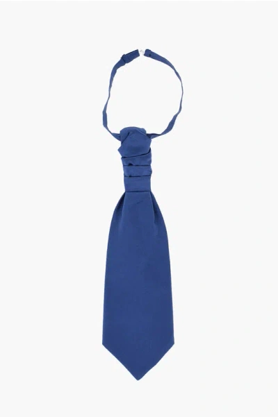 Corneliani Solid Color Satin Ascot Tie