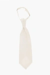 Corneliani Solid Color Satin Ascot Tie