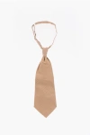 Corneliani Solid Color Silk Ascot Tie