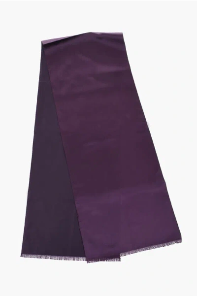 Corneliani Solid Color Silk Foulard