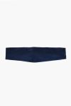 Corneliani Solid Color Silk Sash Belt