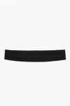 Corneliani Solid Color Silk Sash Belt