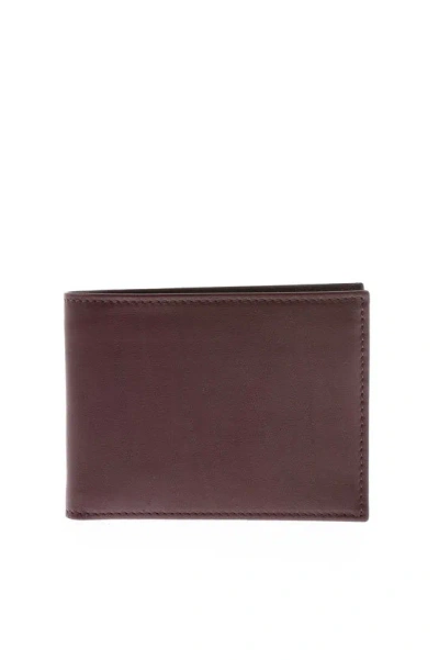 Corneliani Solid Color Soft Leather Wallet
