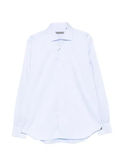 Corneliani Spread-collar Button-up Shirt In Multi