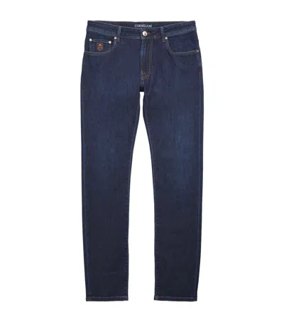 Corneliani Straight-fit Jeans In Blue