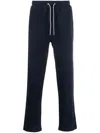 Corneliani Straight-leg Drawstring Track Pants In Blue