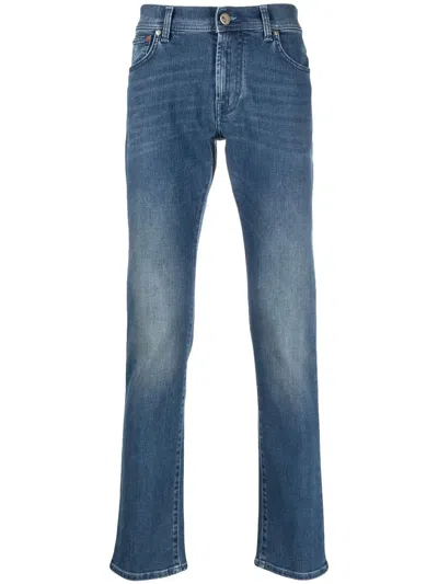 Corneliani Straight-leg Jeans In Blue