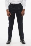 Corneliani Stretch Cotton Leader Pants With Zipped Pockets
