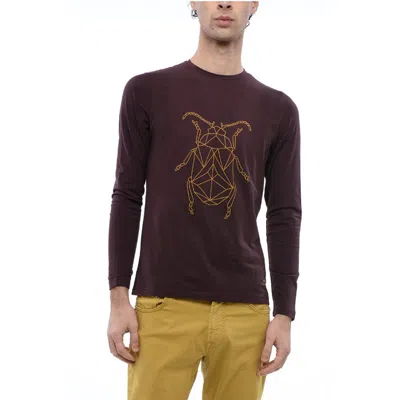 Corneliani Stretch-cotton T-shirt With Contrasting Men's Print