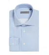 Corneliani Stripe Formal Shirt In Brown