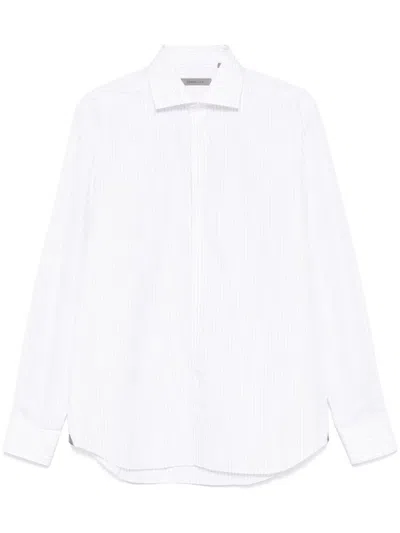 CORNELIANI STRIPED SHIRT