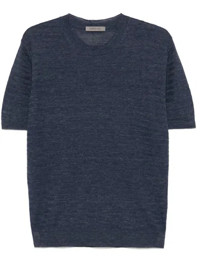 CORNELIANI STRIPED T-SHIRT