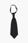 Corneliani Striped Virgin Wool Ascot Tie