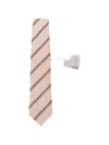 Corneliani Striped-pattern Tie In Multi