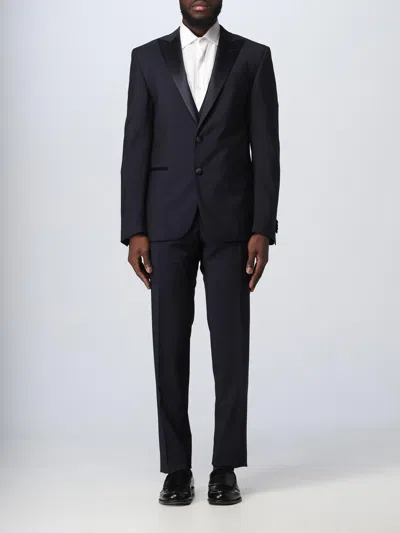 Corneliani Suit  Men In Blue
