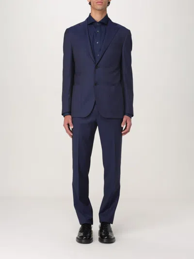 Corneliani Anzug  Herren Farbe Blau