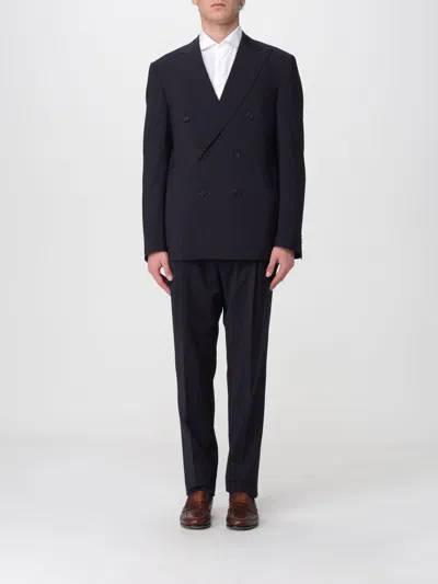 CORNELIANI CORNELIANI DOUBLE-BREASTED VIRGIN WOOL SUIT,I23242214