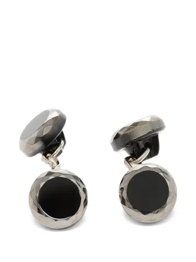 Corneliani Swarovski Crystal Cufflinks In Multi