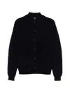 Corneliani Buttoned Cardigan In Black