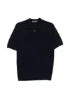 Corneliani V-neck T-shirt In Black