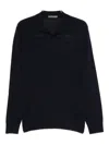 Corneliani Wool Sweater In Blue
