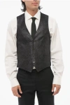 Corneliani Tabby Vest With Geometric Motif