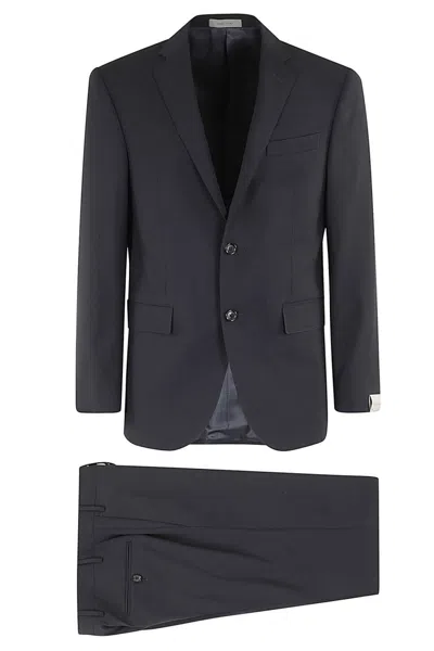 Corneliani Tailored Suit In Blue