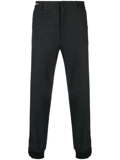 Corneliani Tailored Track Pants In Grey