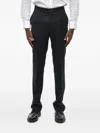Corneliani Tailored Trousers In Black