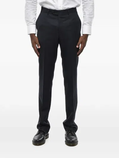 Corneliani Tailored Trousers In Black