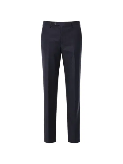 Corneliani Tailored Trousers In Blue