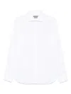 Corneliani Elegant White Cotton Shirt
