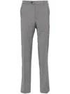 Corneliani Tapered Leg Trousers In Grey