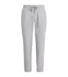 Corneliani Technical Fabric Drawstring Sweatpants In Gray