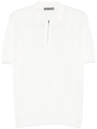 Corneliani Textured Knit Grey Sweatshirt In Gray