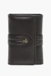Corneliani Textured Leather Key Case Grösse Unica