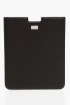 Corneliani Textured Leather Tablet Cover Grösse Unica