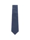 Corneliani Textured Tie In Blue